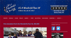 Desktop Screenshot of itsawonderfulrun5k.com